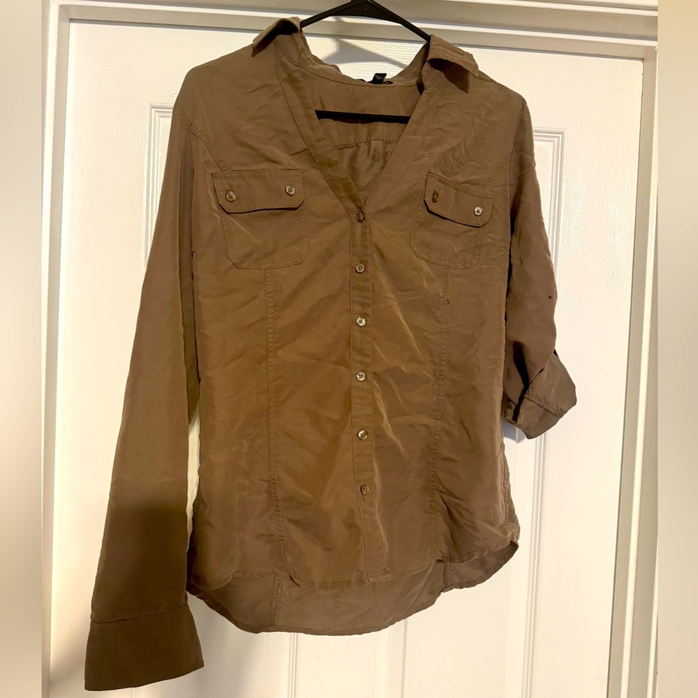Brown Express Utility shirt